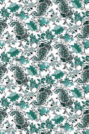 佩斯利印花华亿平台图片