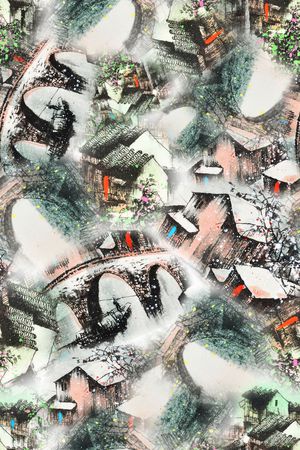 建筑印花华亿平台图片