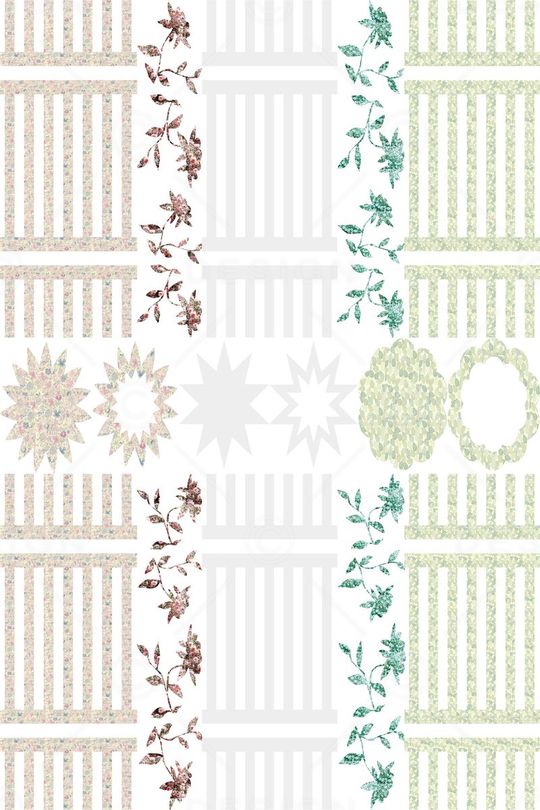 几何印花华亿平台图片