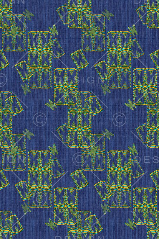 炫彩几何拼贴印花华亿平台图片