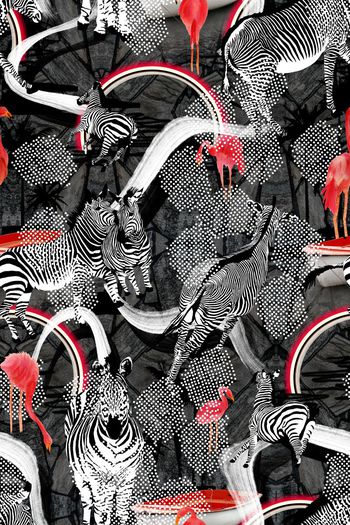 动物(纹)印花华亿平台图片