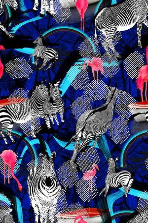 动物(纹)印花华亿平台图片