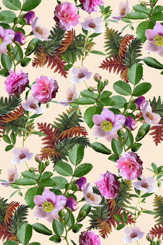 花朵印花华亿平台图片