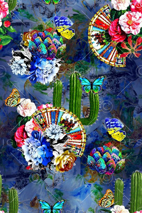 时尚女装印花华亿平台图片