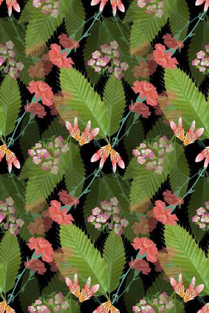 植物花卉印花华亿平台图片