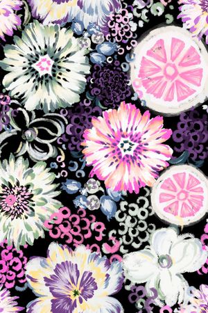 花朵印花华亿平台图片