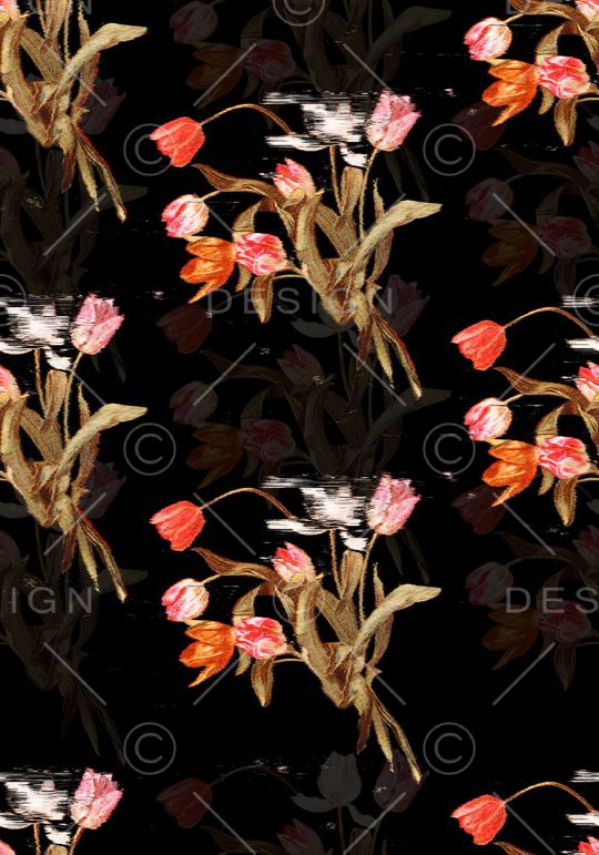 花朵印花华亿平台图片