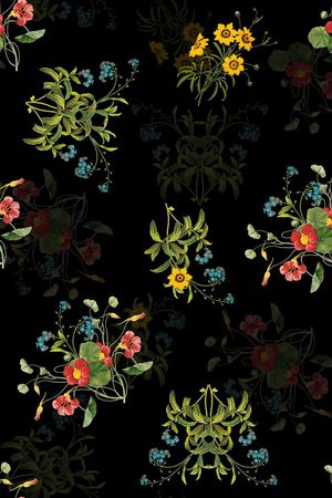 花朵印花华亿平台图片