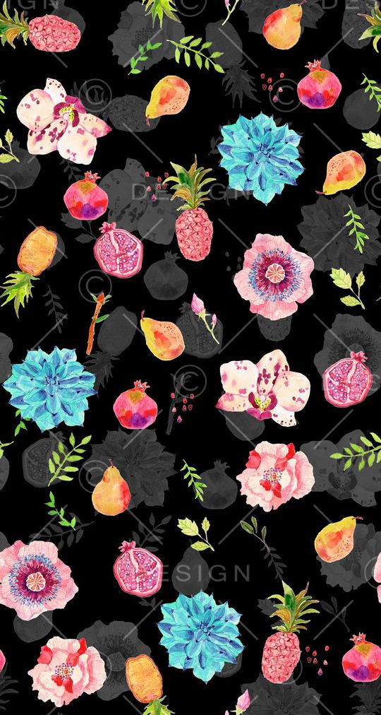 小清新印花华亿平台图片