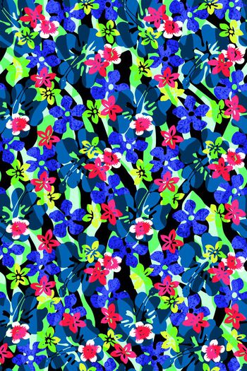 670203-斑马纹 花朵--2