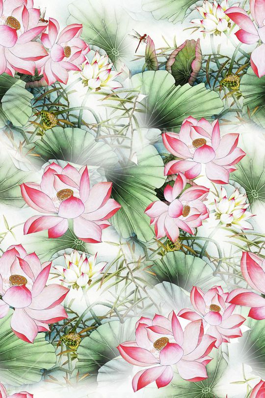 面料花印花华亿平台图片