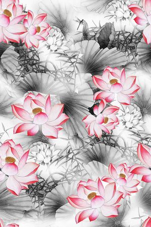 面料花印花华亿平台图片