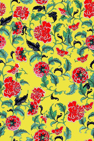 手绘印花华亿平台图片