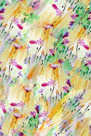 小碎花印花华亿平台图片