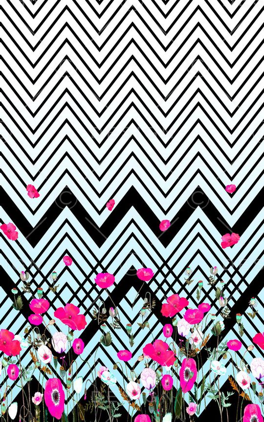 条纹印花华亿平台图片