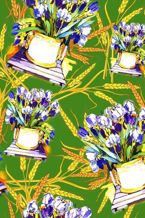 手绘印花华亿平台图片