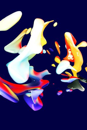 抽象印花华亿平台图片