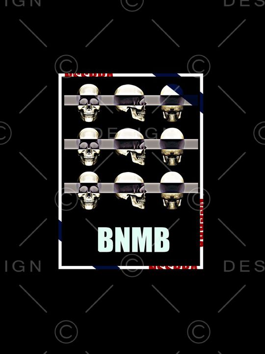 时尚抽象手绘骷髅头渐变几何印花印花华亿平台图片