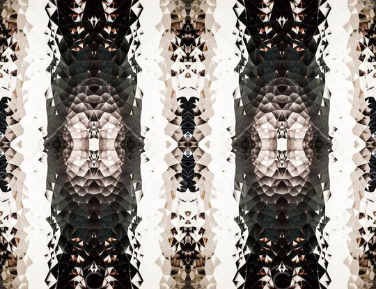 几何菱形印花华亿平台图片