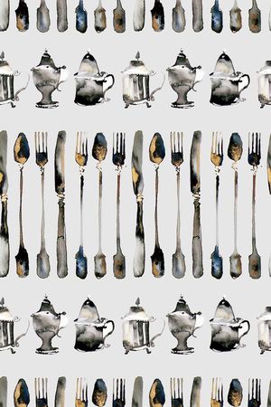 水墨印花华亿平台图片