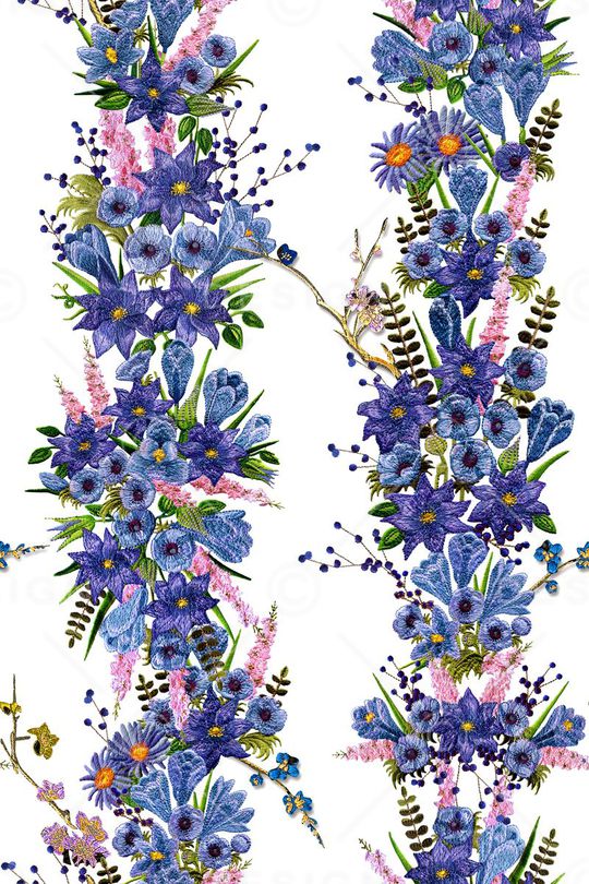 刺绣印花华亿平台图片