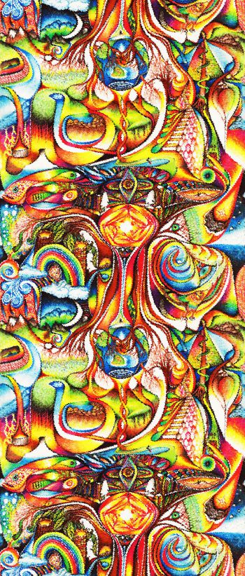 670706-民族风肌理蜡笔画