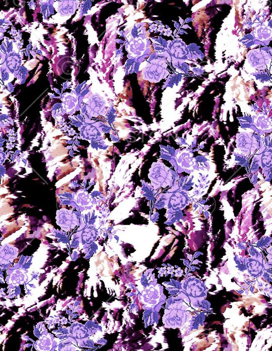 花朵印花华亿平台图片