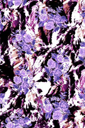 花朵印花华亿平台图片