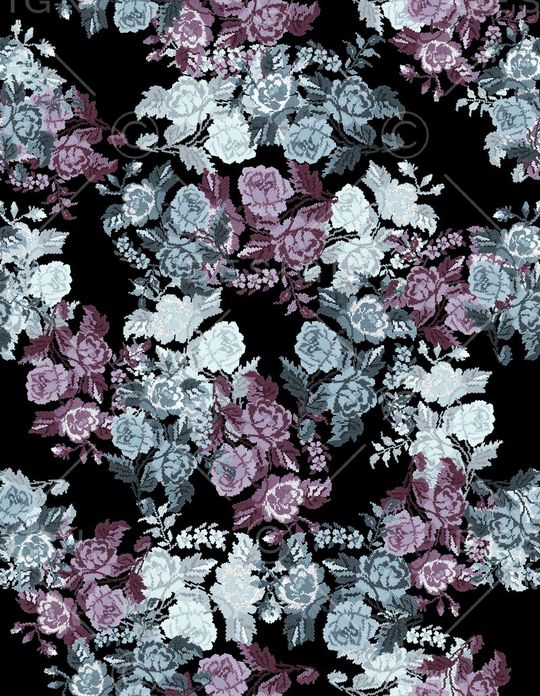 花朵印花华亿平台图片