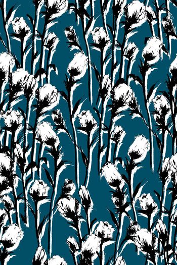 670750-原创抽象花叶07870c