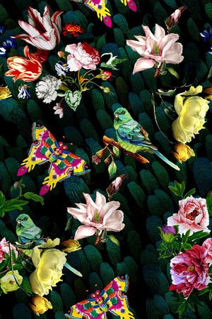 时尚女装印花华亿平台图片