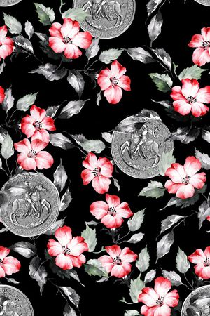 小花印花华亿平台图片