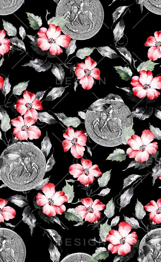 小花印花华亿平台图片