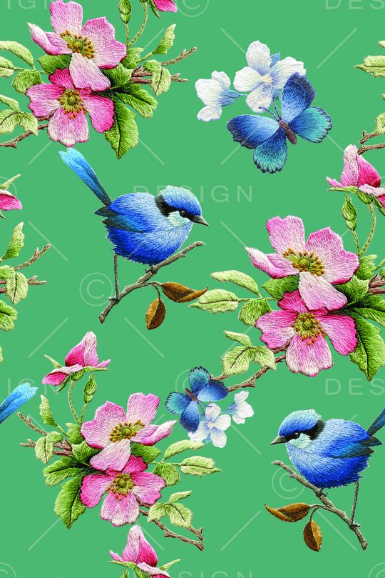 面料花印花华亿平台图片