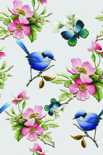 面料花印花华亿平台图片