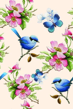 面料花印花华亿平台图片