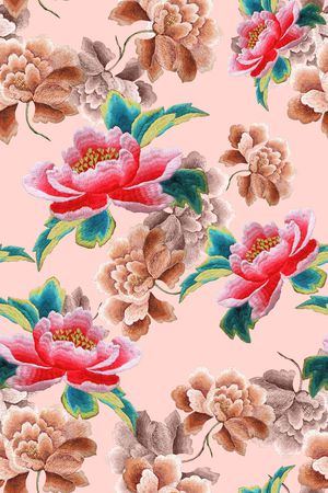 面料花印花华亿平台图片