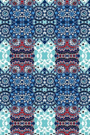 民族风印花华亿平台图片