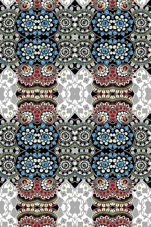 民族风印花华亿平台图片