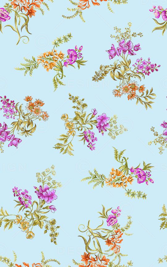 花朵印花华亿平台图片