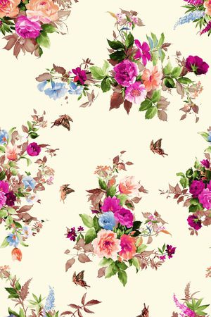 牡丹印花华亿平台图片