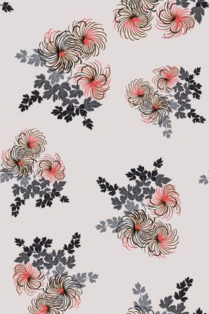 植物印花华亿平台图片