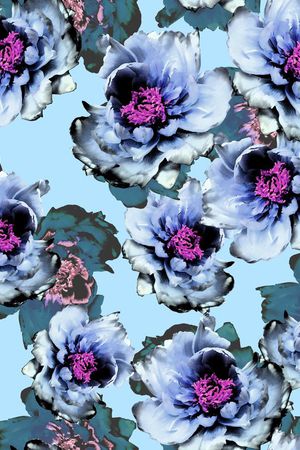 花朵印花华亿平台图片