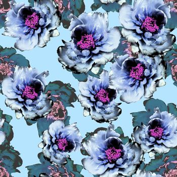 花朵印花华亿平台图片