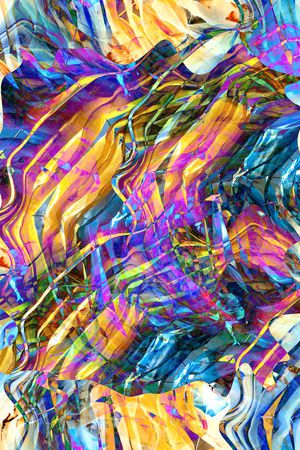 抽象印花华亿平台图片