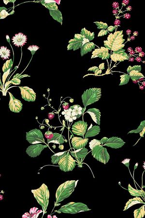 花鸟印花华亿平台图片