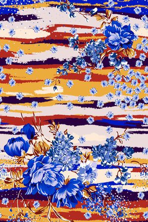 花朵印花华亿平台图片