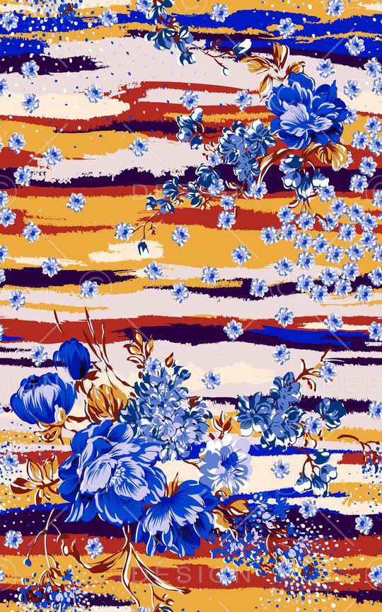 花朵印花华亿平台图片