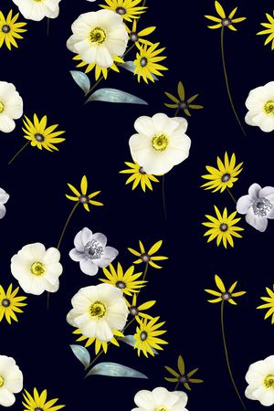 向日葵印花华亿平台图片