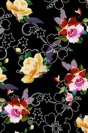 莫妮卡-女装华亿平台印花华亿平台图片